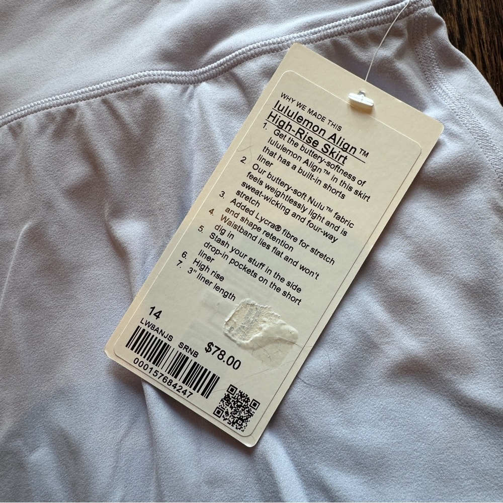 LULULEMON Align High Rise Skort - Picture 3 of 6